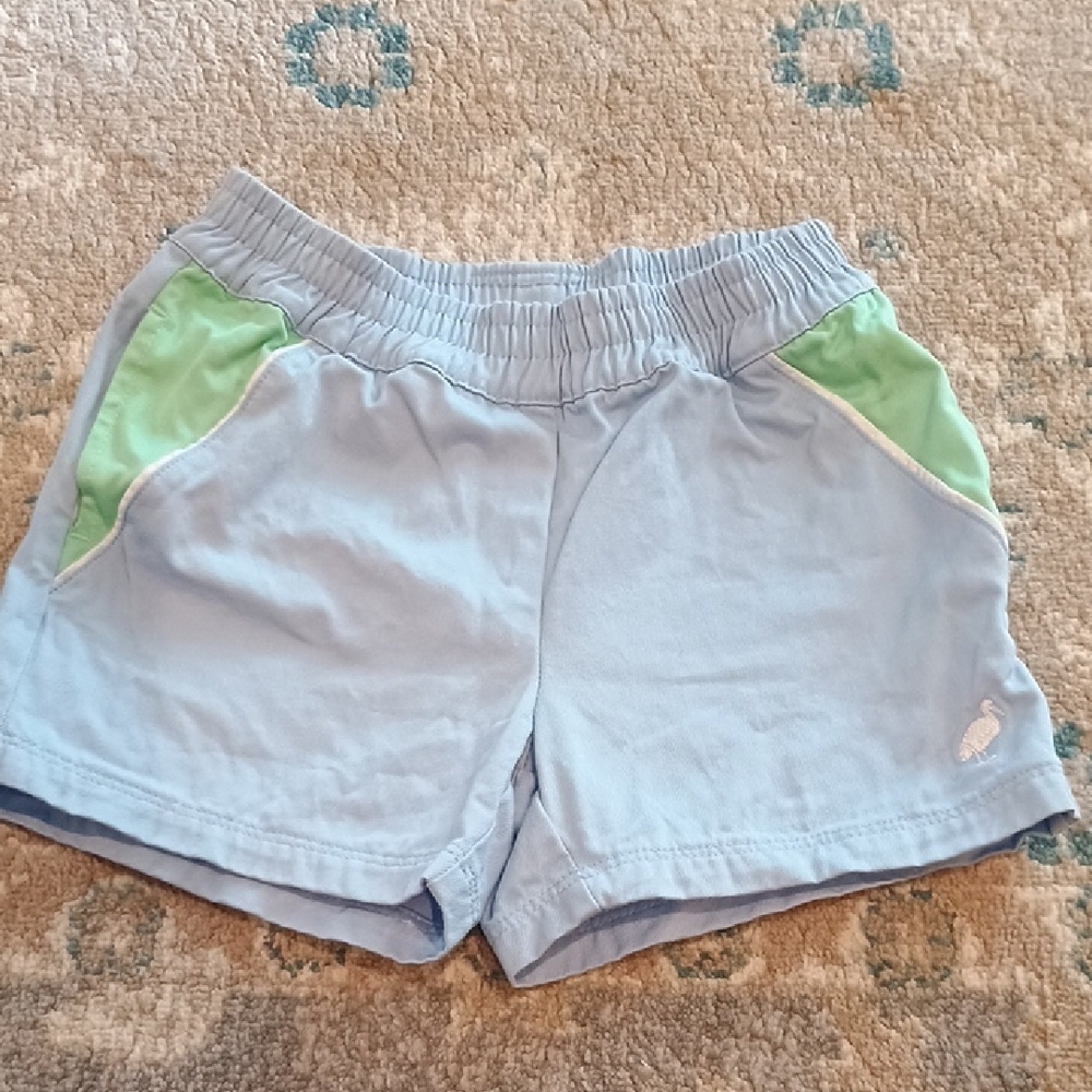 The Beaufort Bonnet Company Blue Striped Shorts